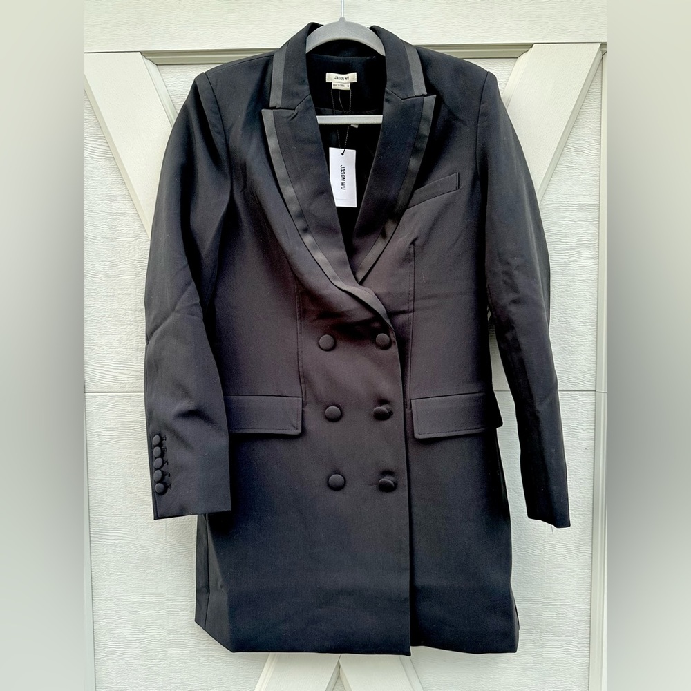 Jason Wu Black Three Button Blazer